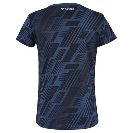 Женская теннисная футболка Tecnifibre X-Loop - marine