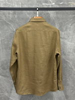 Льняная рубашка Zegna