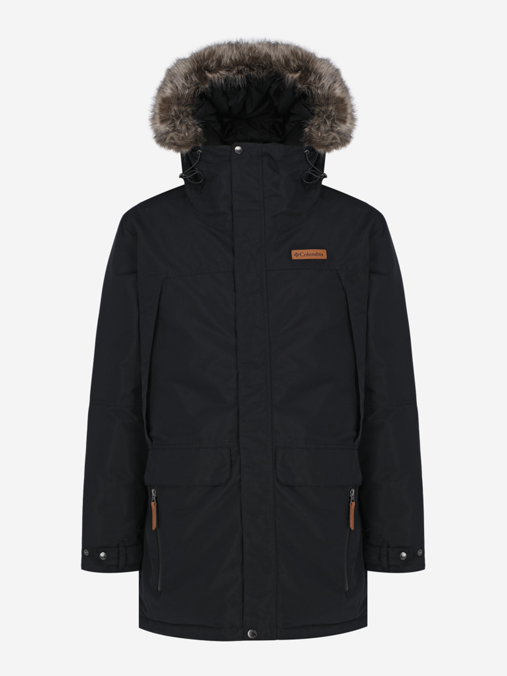 2122901-010 Куртка пуховая мужская Columbia South Canyon II Long Down Parka черный