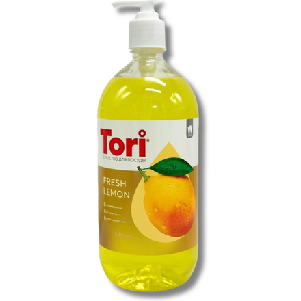 Средство для посуды TORI Fresh Лимон 1000 мл