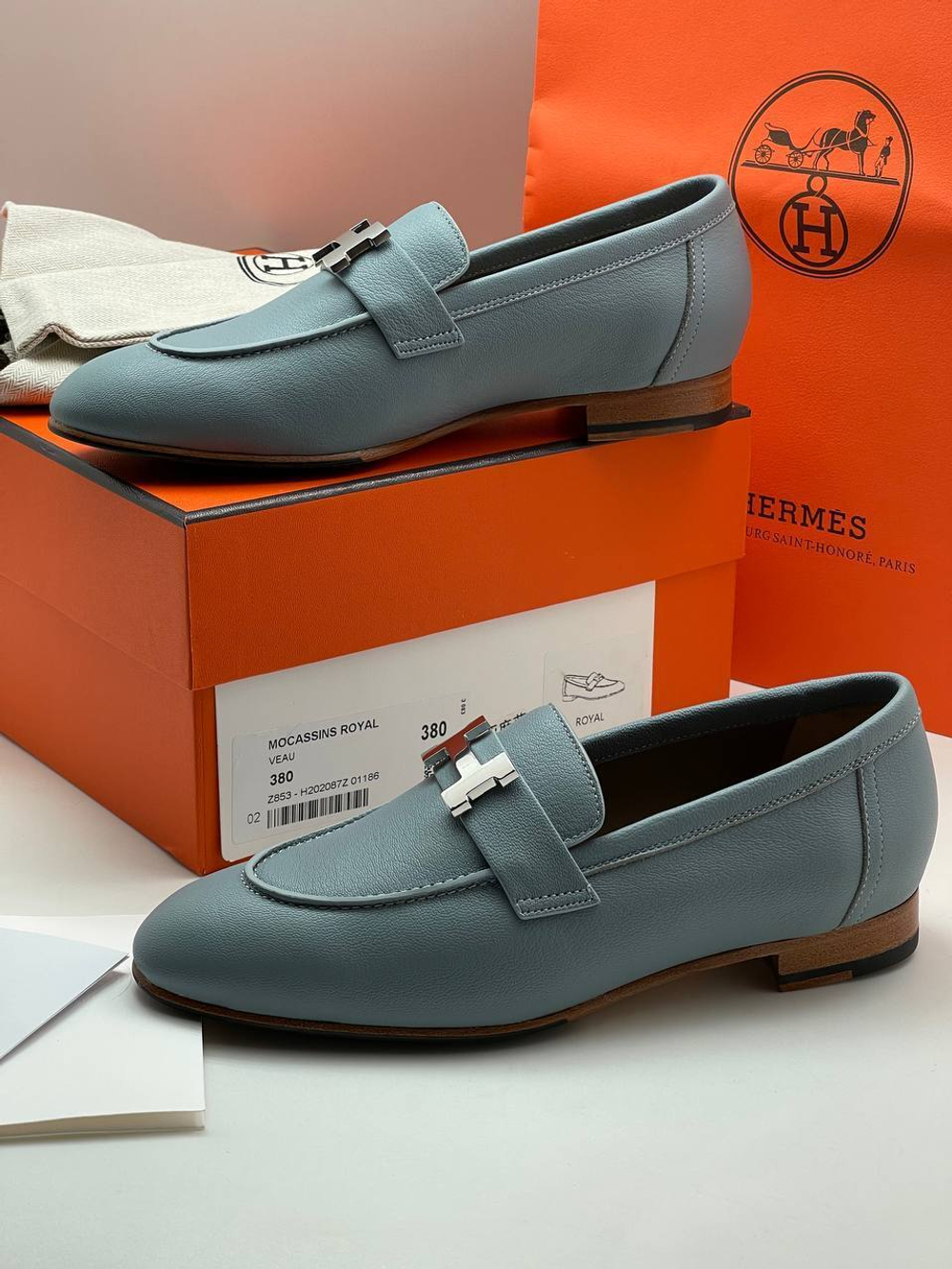Лоферы Hermes, арт. 482030983