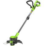 Триммер аккумуляторный Greenworks G24LT301, 24V, 30 см, с 1хАКБ 4А и ЗУ (2113207UB)