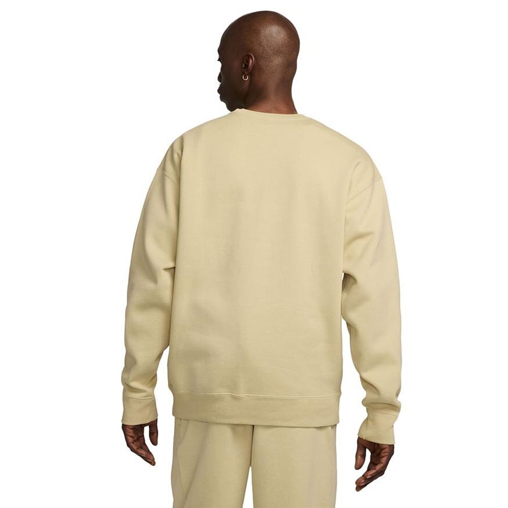 Баскетбольная толстовка Nike Solo Swoosh Yellow Sweatshirt