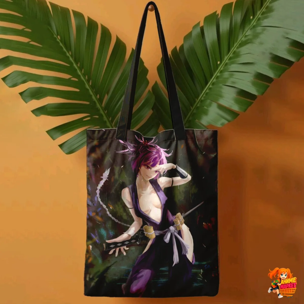 Сумка шоппер с принтом Адский Рай