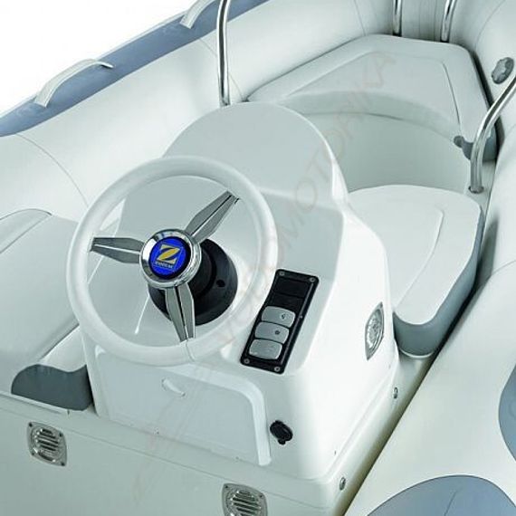 Лодка надувная ZODIAC Yachtline deluxe NEO 420 ( с серыми вставками )