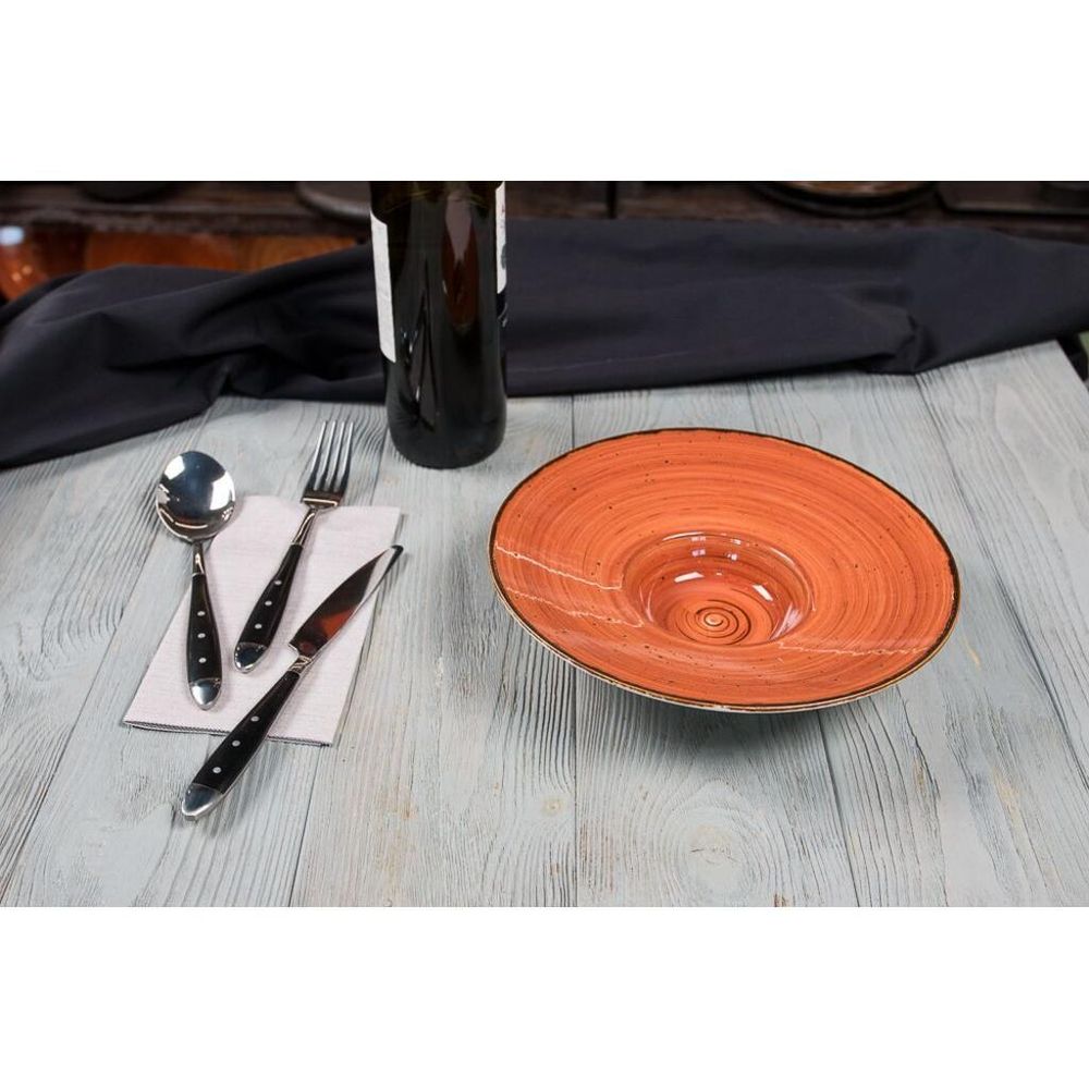 Тарелка глубокая 100 мл d 23 см h5,2см для пасты/супа/салата   Fusion P.L. [4]