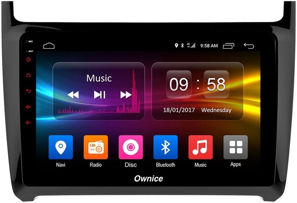 Магнитола для Volkswagen Polo 2009-2020 - Carmedia OL-9903 QLed, Android 12, TS10, CarPlay, 4G SIM-слот