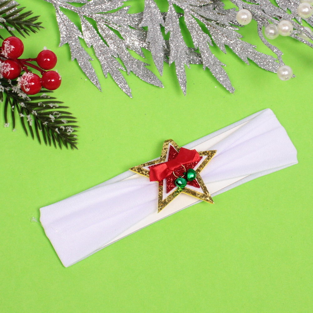 Повязка на голову детская «New Little Mi Mi - Звёздочка Лили», микс 3 цвета, 4*16.5см