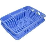 Сушилка для посуды «Фланто» 50,8*33,8см бирюзовая С488БИР