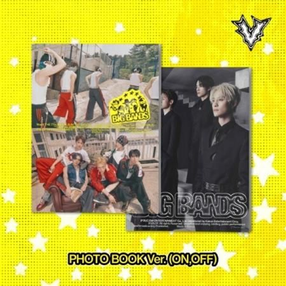 Альбом WayV - BIG BANDS 7th Mini Album PHOTO BOOK 2 Version SET