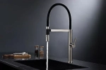 Смеситель для кухни Paulmark Leader Le214101-BS брашированная сталь