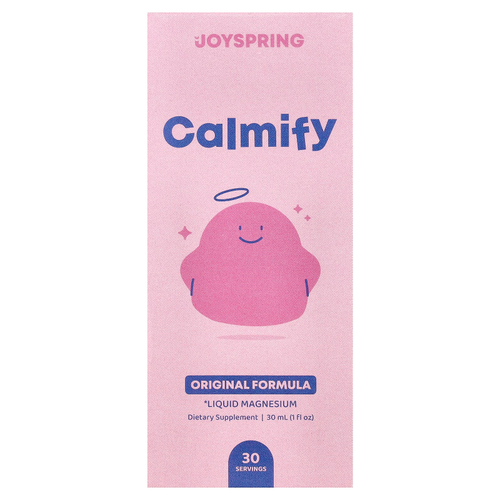 JoySpring, Calmify, жидкий магний, 30 мл (1 жидк. унц.)