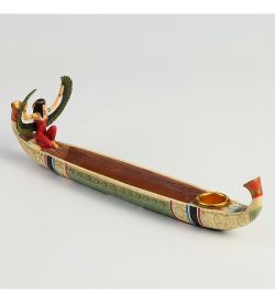 Veronese WS-1453 Подставка для благовоний «Египетская лодка»