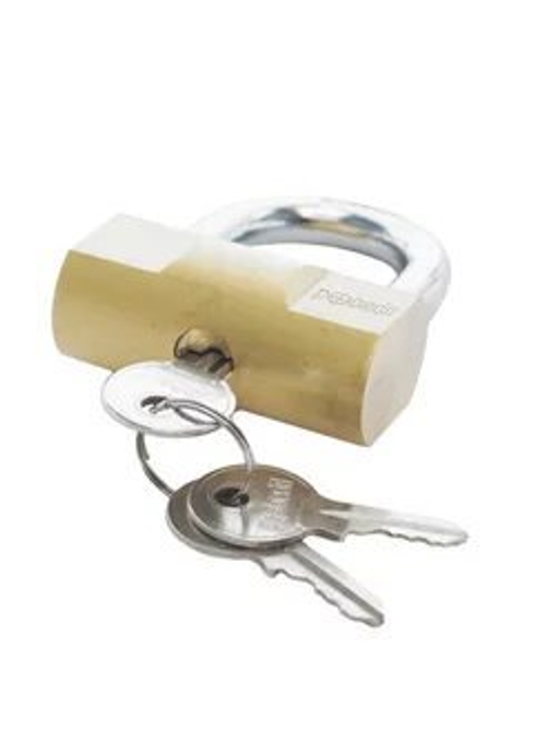 Замок Навесной ВС 50мм латун. корпус Бастион-4 Победит