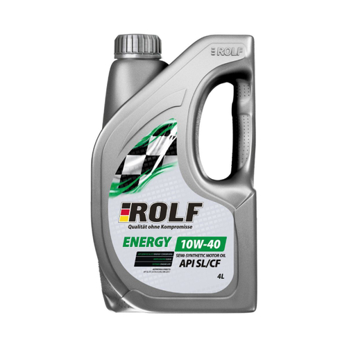 Масло моторное полусинтетич, 10W40, Rolf, Energy, 1 л, 322424