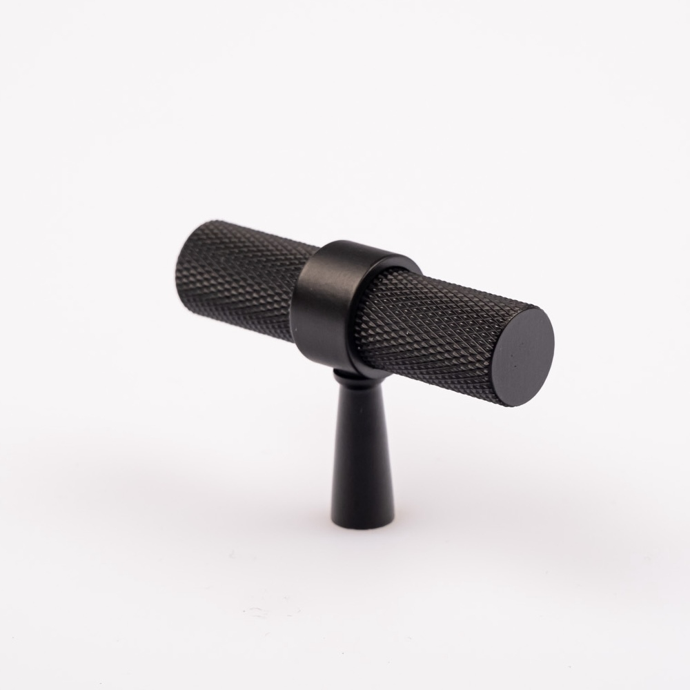 Ручка-кнопка Evora Black T