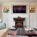 Каминокомплект Real Flame Country Rock 26 AO с очагом Moonblaze Deluxe Brass