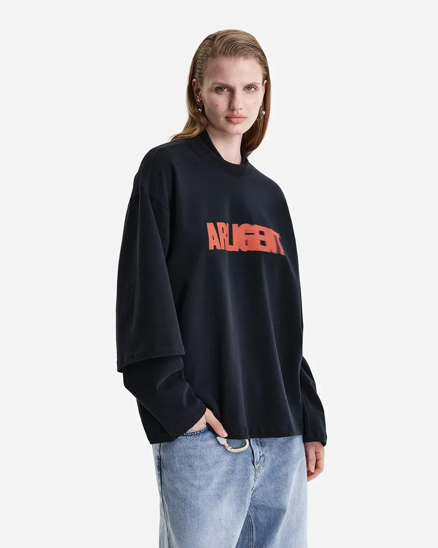 Лонгслив Double