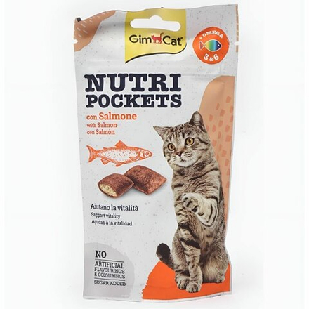 ПОДУШЕЧКИ С ЛОСОСЕМ, 60 гр.419435 GIMCAT SALMON\