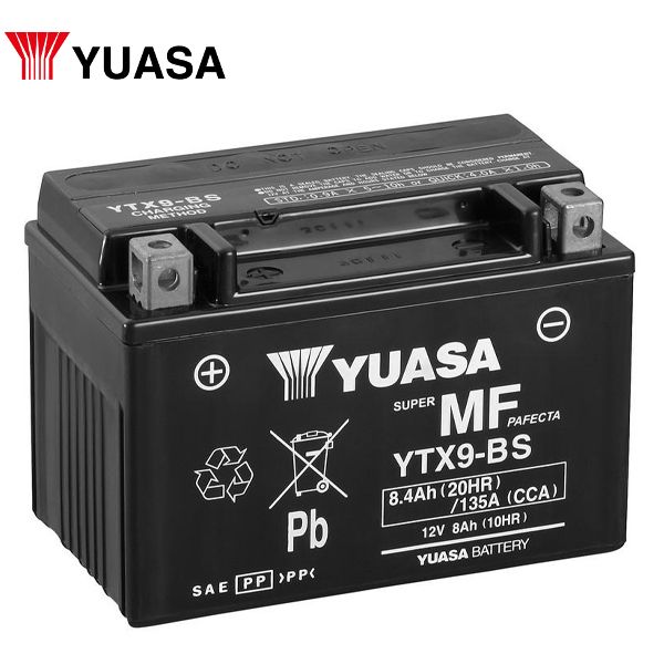 Аккумулятор YUASA YTX9-BS для мотоциклов