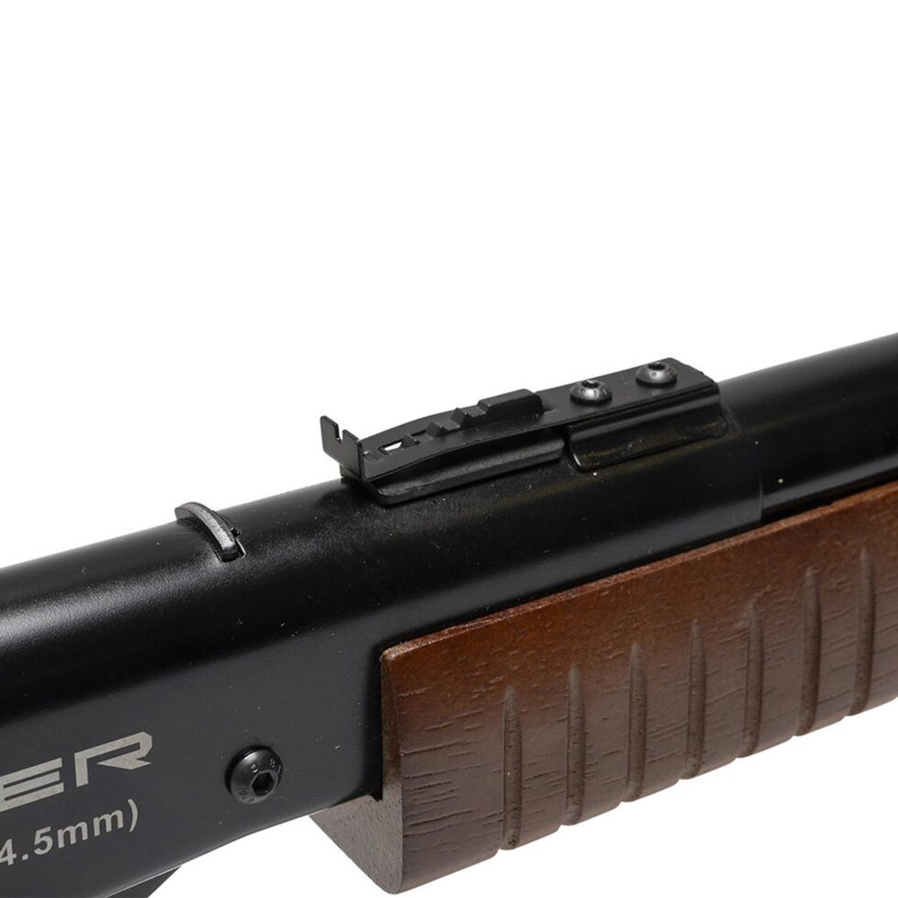 Винтовка пневматическая Borner Lever Action (скоба Генри, дерево, XS-V0W02) кал. 4.5 мм, 3 Дж.