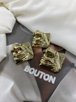 Пуговицы Скиапар. "Лицо" глянцевое золото