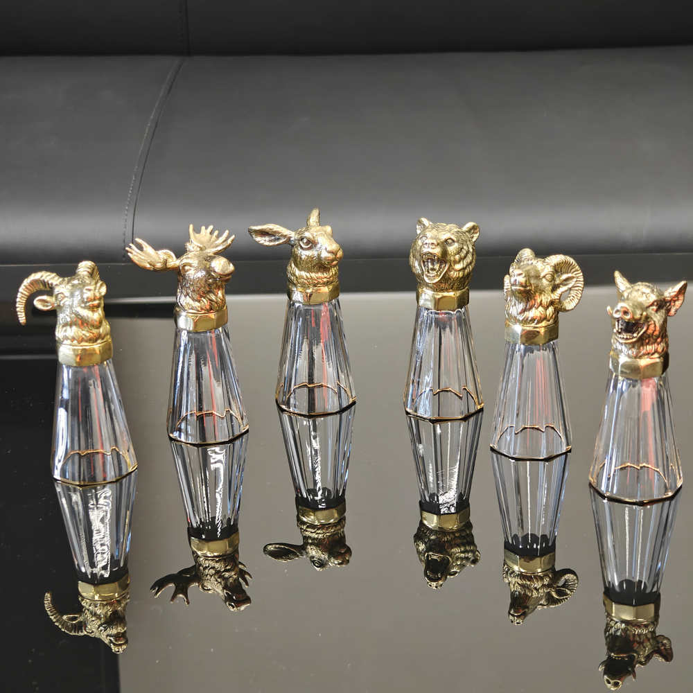 Стопки-перевертыши "Звери" №16, в наборе 6 шт. в ассортименте