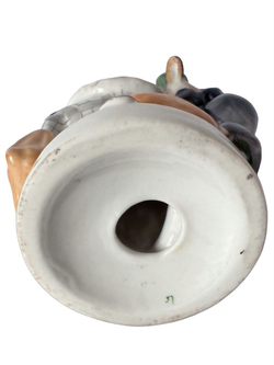 Фарфоровая статуэтка "Лиса и бобер" ЛФЗ