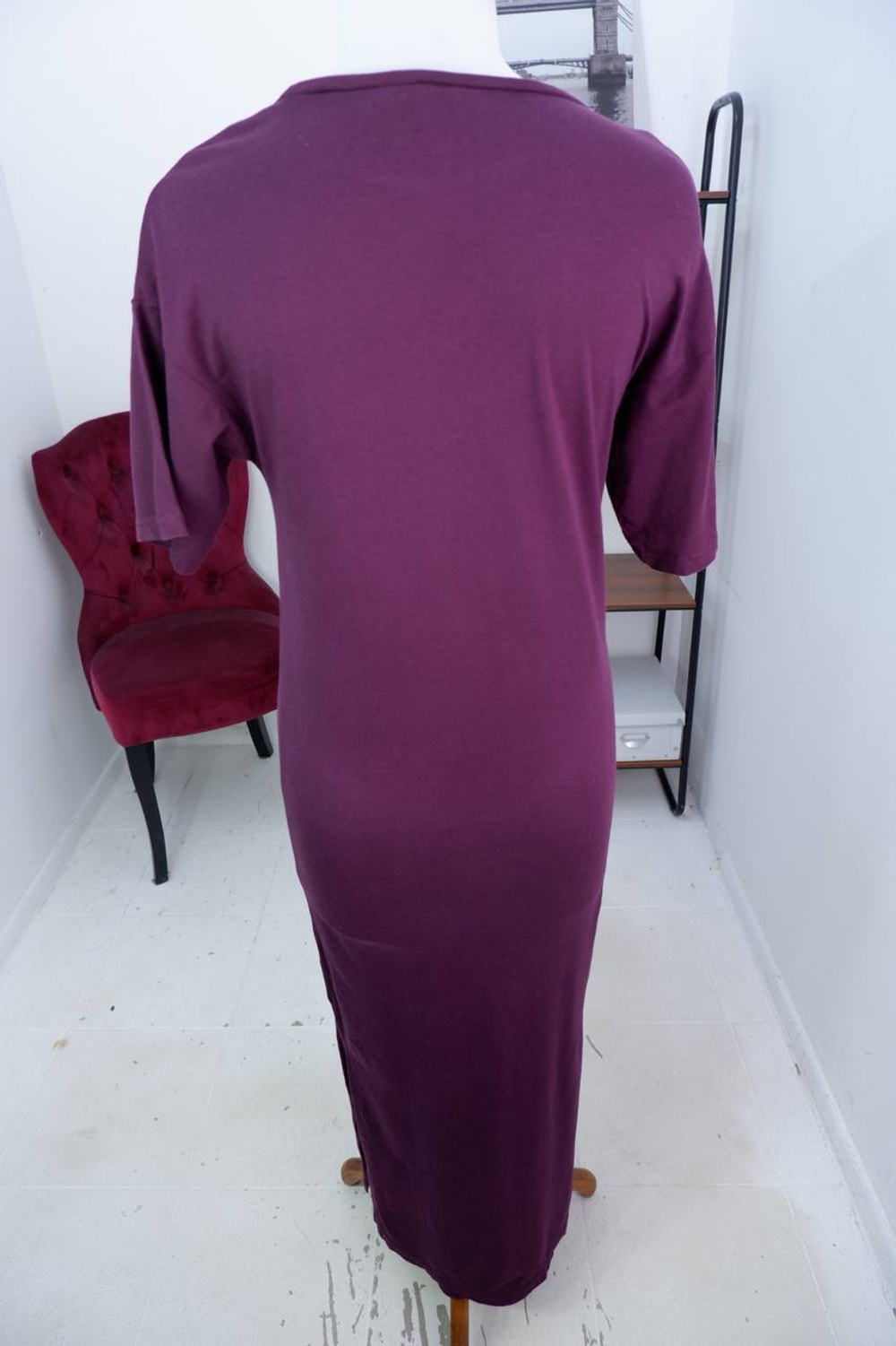 Платье трикотажное, визуально на 46 размер