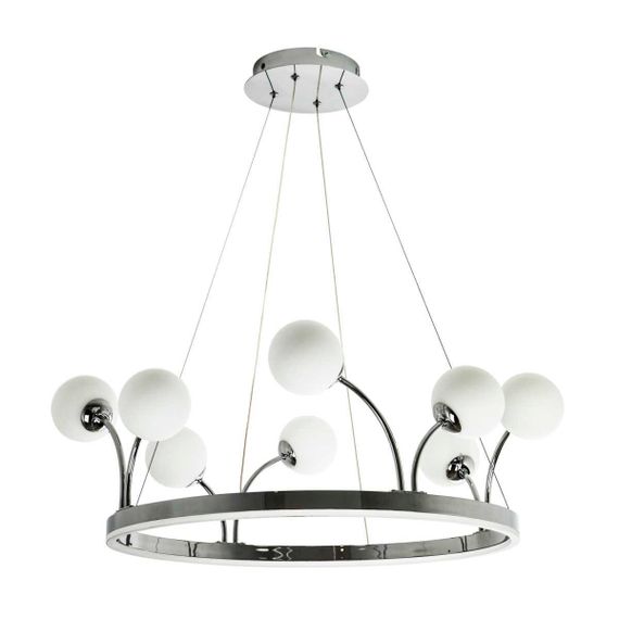 Подвесная светодиодная люстра Modelux Modestyle MS.1535.8 CR