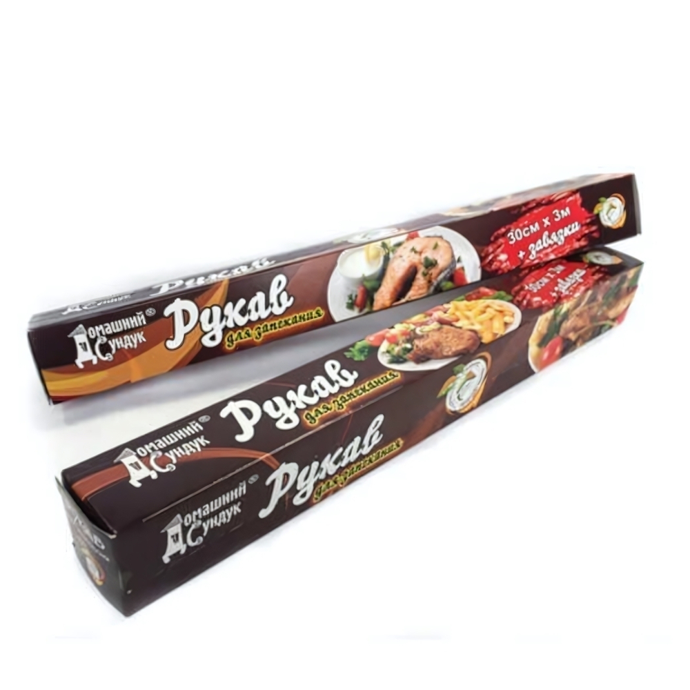 Рукав для запекания 30см 3м "Домашний сундук" ДС-51