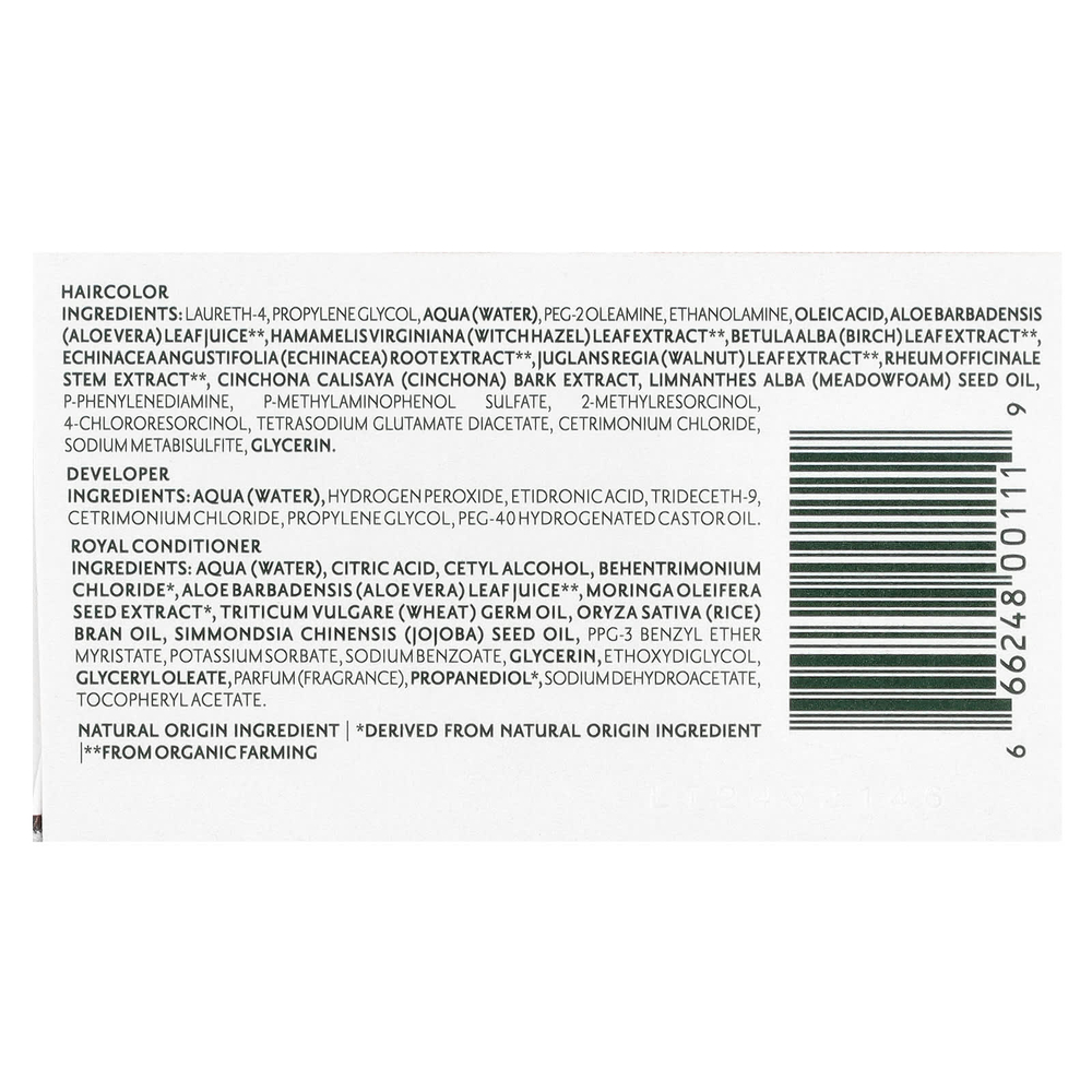 Herbatint, стойкая гель-краска для волос, 5D, светлый пепельный каштан, 135 мл (4,56 жидк. унции)