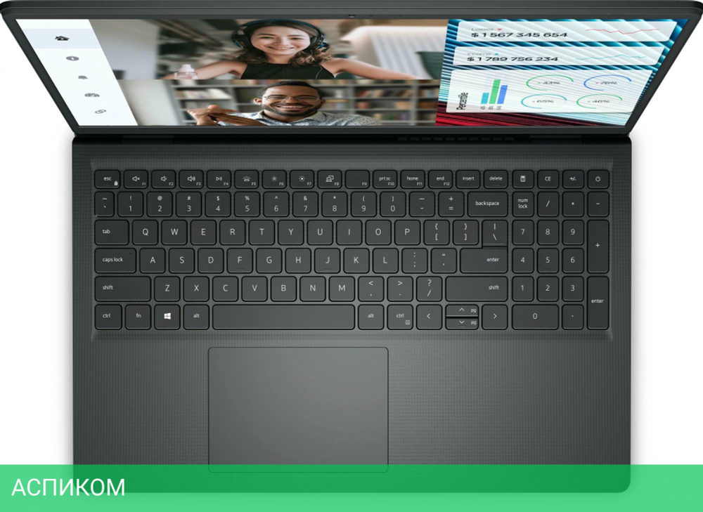 Ноутбук Dell Vostro 3520 Black (3520-7650)