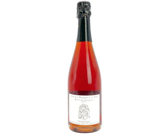 Игристое вино розовое брют "Шампань Люсьен Дагоне Розе де Сене" 2021 12% 0,75 л