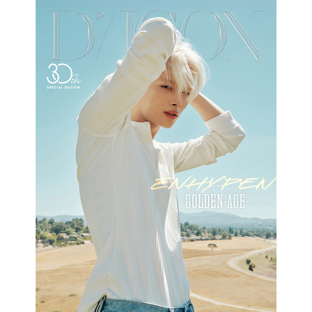 Журнал DICON N°30 ENHYPEN GOLDEN AGE (A Type) Предзаказ от Weverse Shop