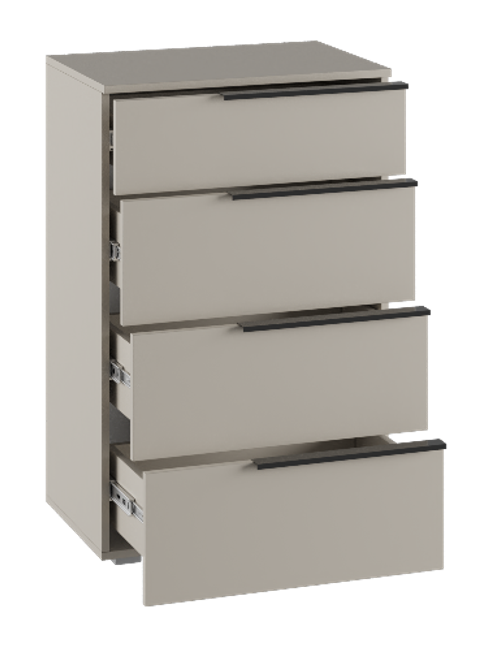 МС Заря Комод ЗК 600 ПВШ 600*916*403 (корпус лдсп кашемир, фасад лдсп кашемир)