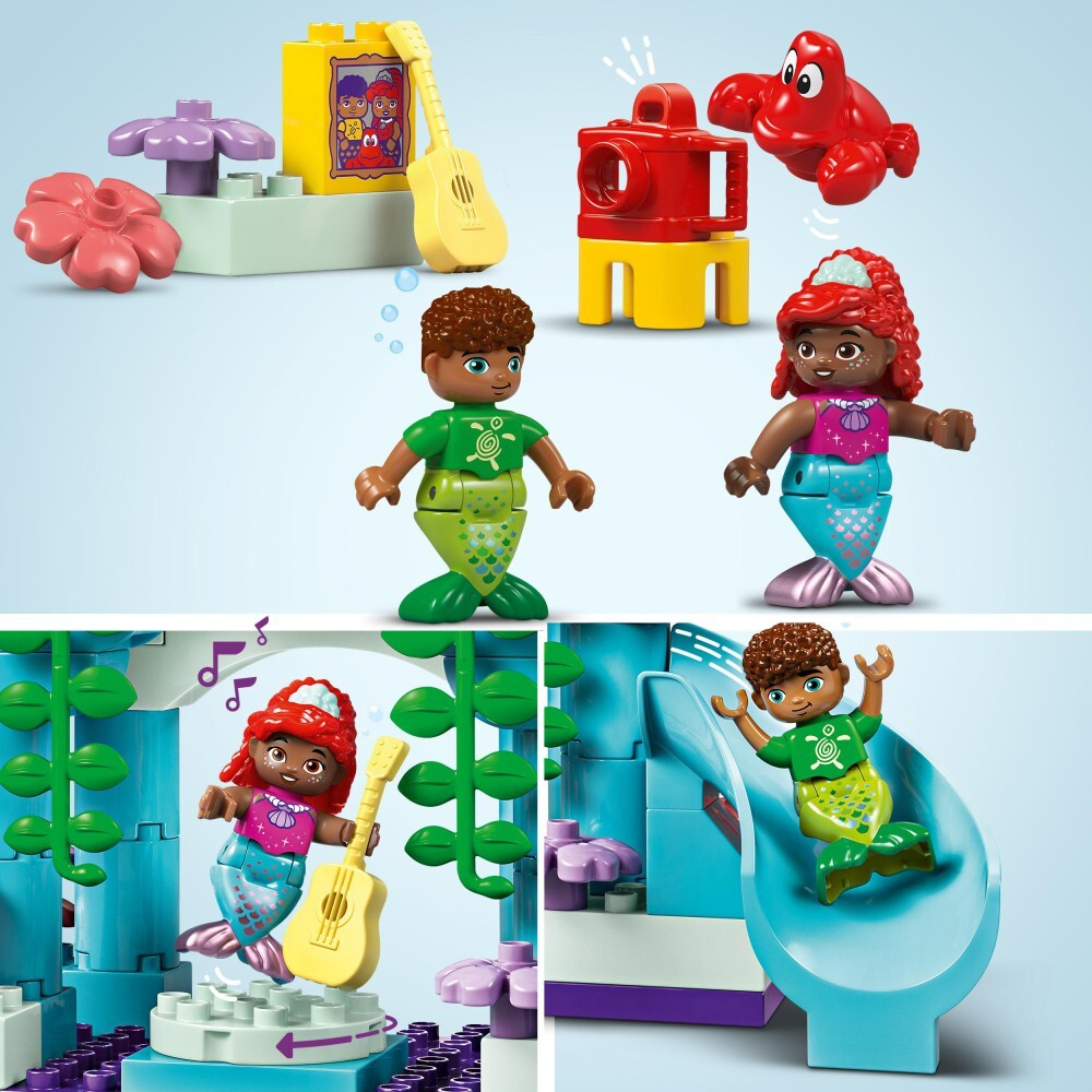 LEGO DUPLO Disney - Волшебный подводный дворец Ариэльки 10435 / артикул   10435  / GTIN 5702017583990