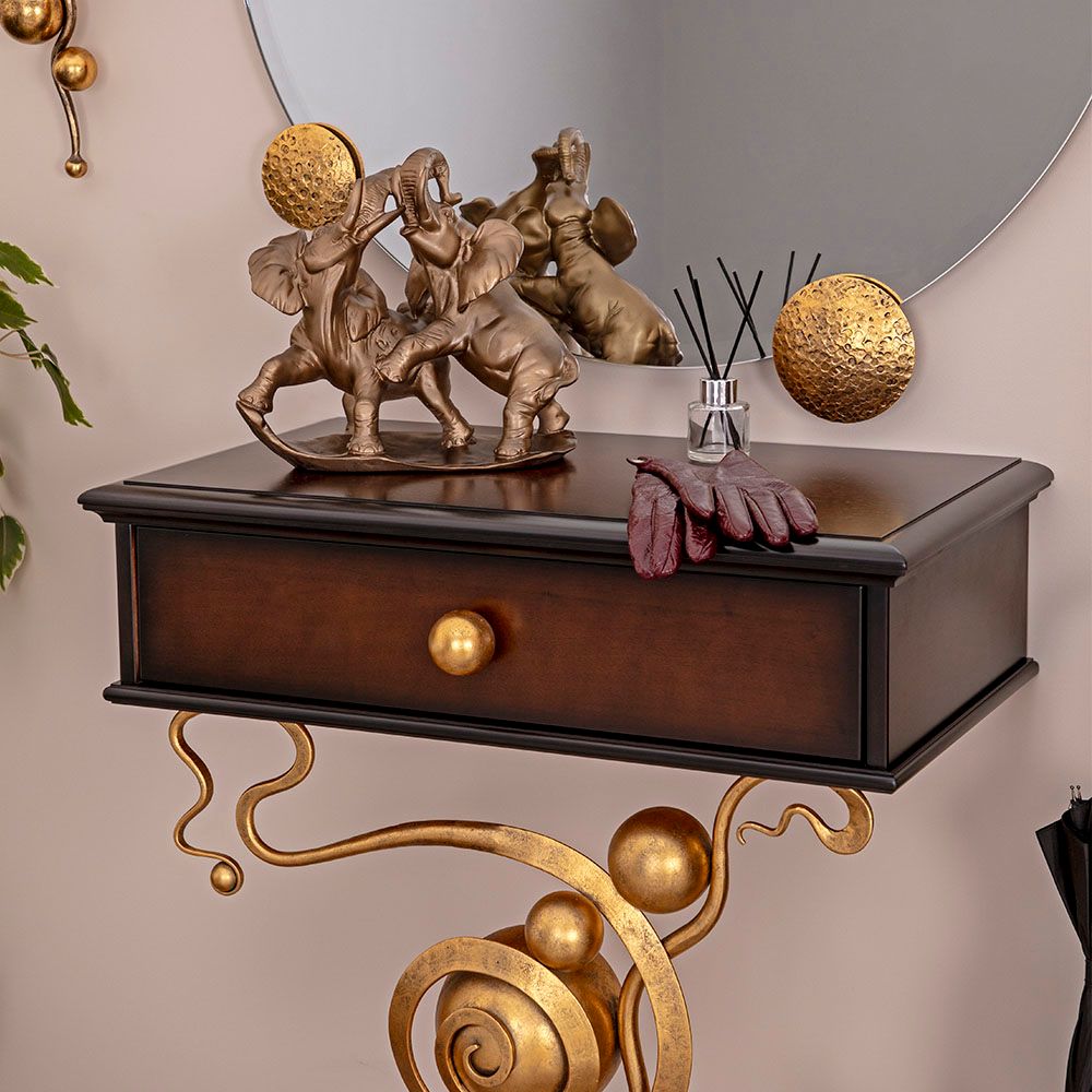 Консоль Heri Каштан