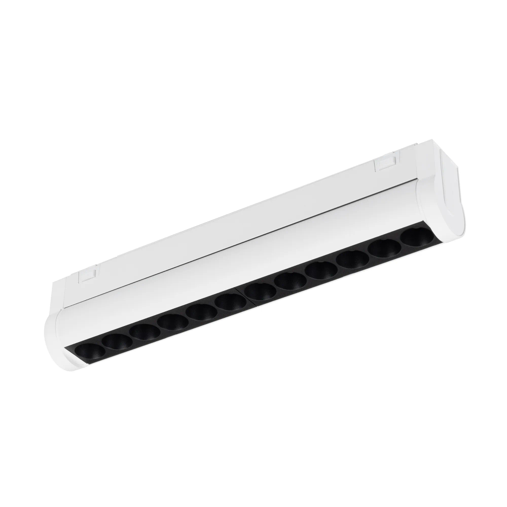 Светильник MAG-VIBE-LASER-TURN-L209-12W Warm3000 (WH, 24 deg, 48V) (Arlight, IP20 Металл, 5 лет) 044428
