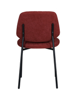 Стул обеденный Patrys бордовый шенилл