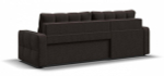 Угловой диван Денди Рогожка Мальмо шоколад