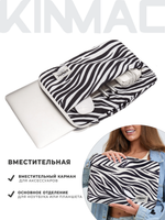 Чехол для ноутбука 14" и 15,6" (Зебра)