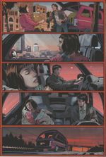 Комикс Очень странные дела. В полымя