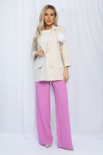 Пиджак льняной Мэрлин (бежевый) Б13255-7М LT Collection