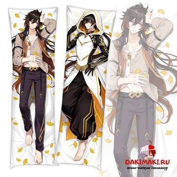 Дакимакура Чжун Ли Геншин арт. 0932