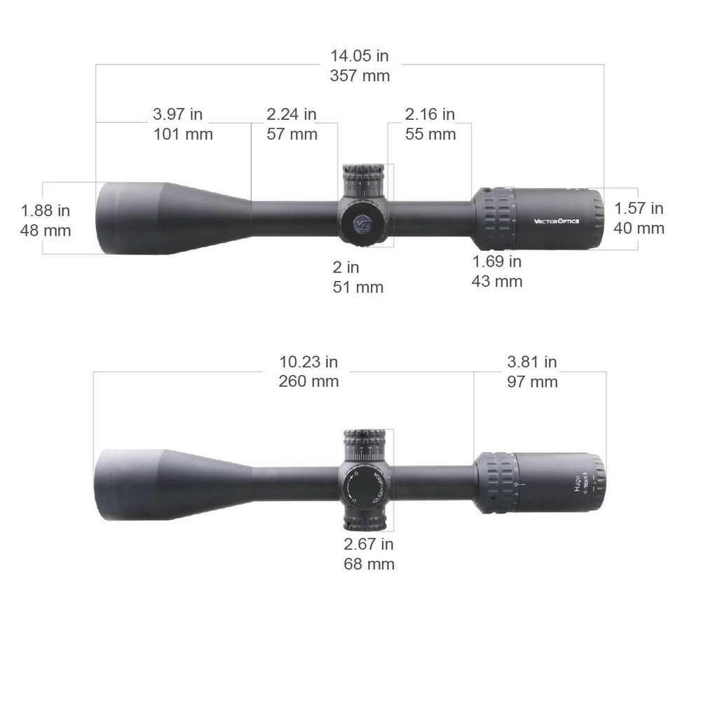 Оптический прицел Vector Optics Hugo 4-16x44