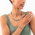 Колье Coeur de Lion Green 2838/10-0500