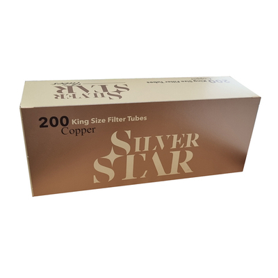 Гильзы для сигарет "Silver Star" Copper 200шт.