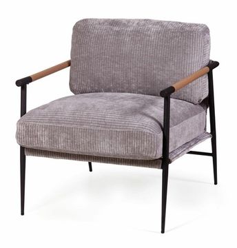 Кресло Laura, серый