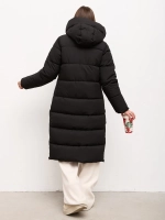 Куртка зимняя длинная с капюшоном